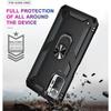 Coque de protection - E.F.CONNECTION - Redmi Note 10Pro 4G - Rigide - Anneau support métal - Noir