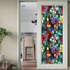 Fenster Sichtschutzfolie Statisch Haftende Buntglasfolien Abnehmbare PVC Dekorfolie für Zuhause Küche Wohnzimmer Schlafzimmer