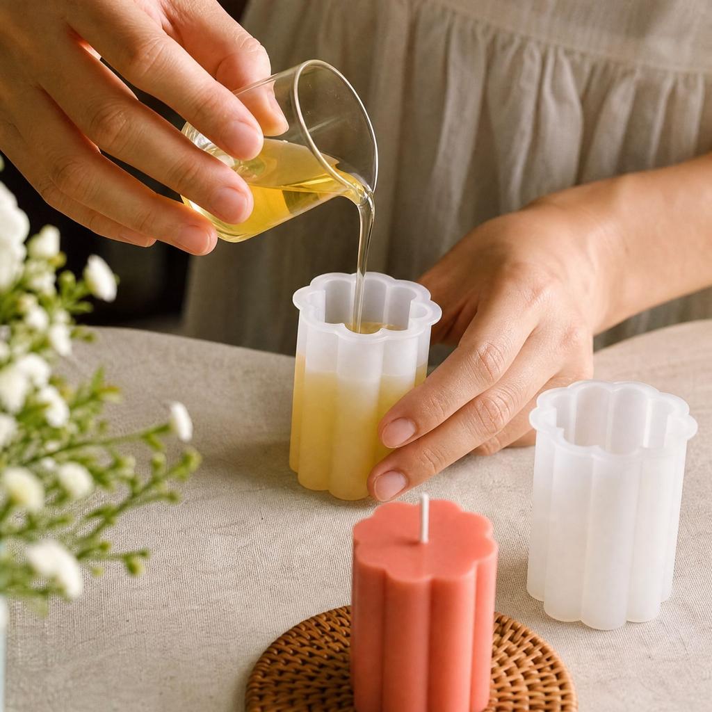 Silicone for Scented Candle Making and Resin Casting - DIY