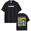 Rapper Sabino Album Tour Printed TShirt Unisex Fashion Short Sleeve Loose Casual Plus Size TShirt Fan Gift Top Tshirts