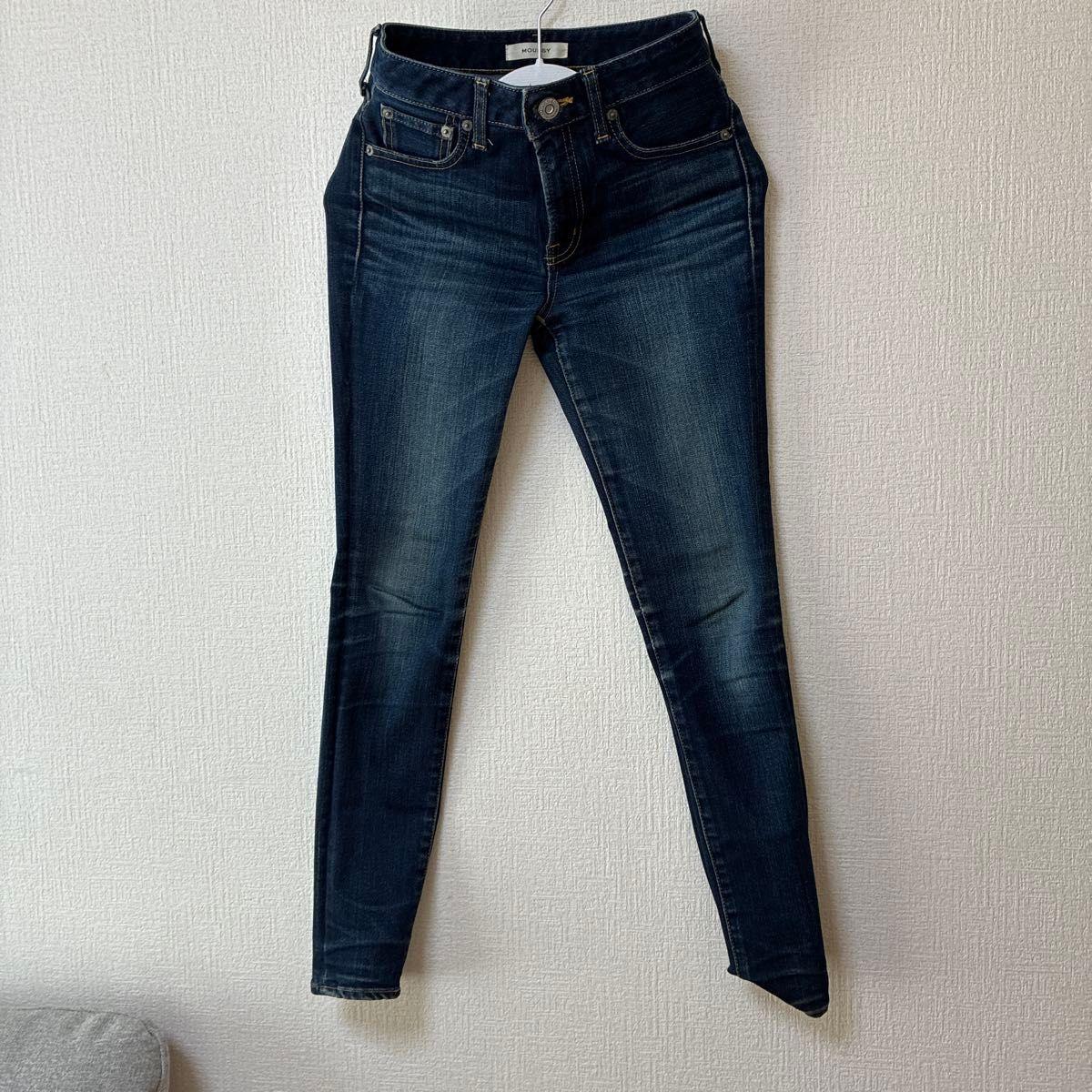 Good condition MOUSSY Skinny Denim Jeans Ladies Indigo