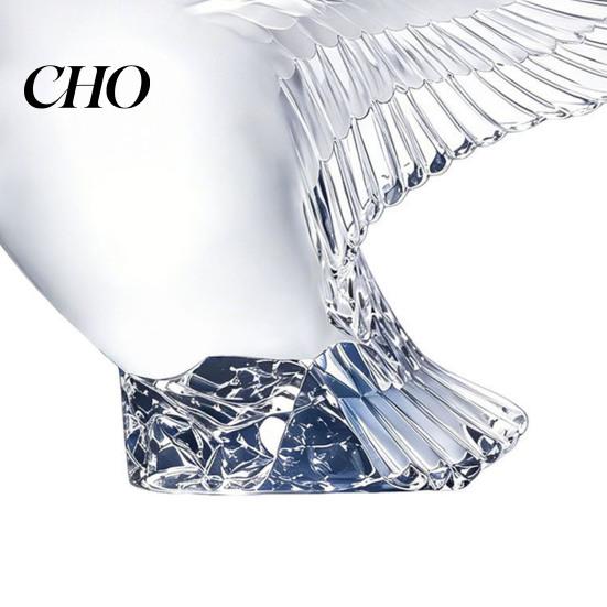 Transparent Core Bottle Goose Bird Shape Whiskey Decanter, 3D Glass Animal Liquor Sculpted for Bar Display, 350ml Art Wine Dispenser Home Amber Liquid