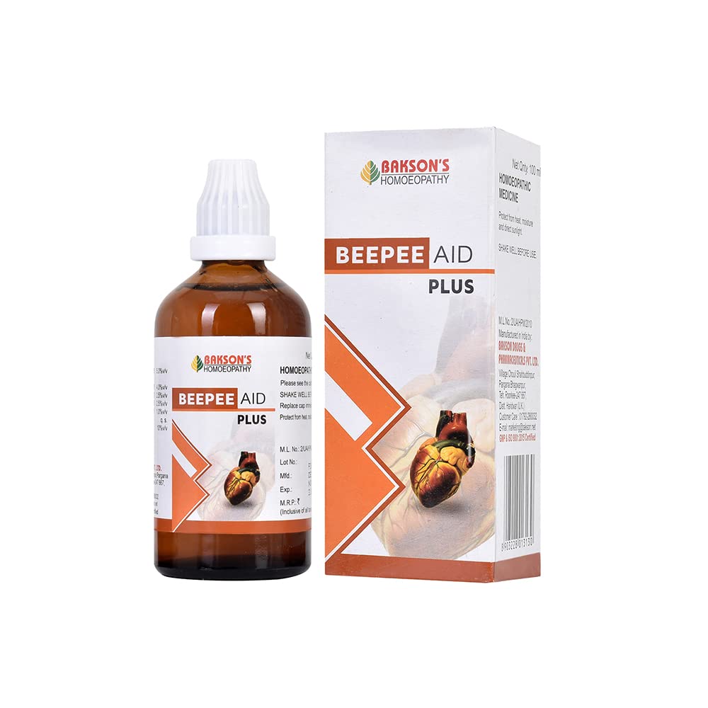 Dr. Bakshi's Bakson's Beepee Aid Plus Drops 100 ml Wellness Supplement for Daily Use