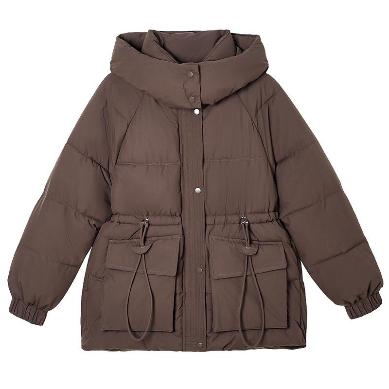 Padded clothes, down padded clothes 2025 winter new fashion loose thickened medium and long thermal padded jacket