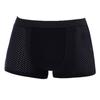 1/4 SZT Męskie Bokserki Bambusowe Majtki Bielizna Bokserki Oddychające Hombre Dziura Seksowne Szorty Lingerie Siateczkowe Majtki