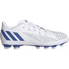 adidas Predator Edge.4 FG J Bianco Blu Hi-Res Scarpe da Ginnastica Bambino Bianco Nuvoloso GW2368