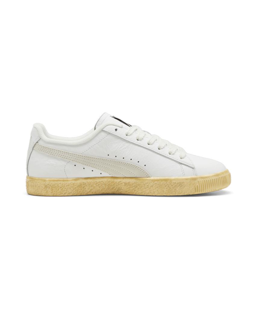 Puma Clyde Vintage - Puma White:Light Straw:Warm White / 394687-04