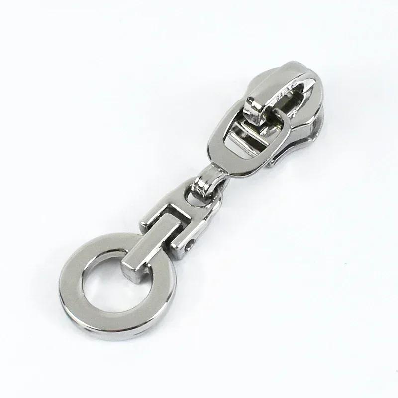 5/10/20Pcs 5# Zipper Slider for Nylon Zippers Zip Head Puller Lock Bag Clothes Purse Tailor Repair Kit DIY Sewing Accessories