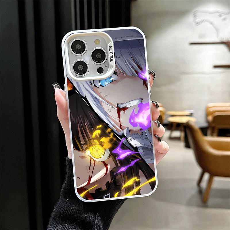 Date A Live Tokisaki Kurumi Soft Phone Case for iPhone 15 16 17 Pro Max 17Air 16E 14 Plus 13 12 Mini Shockproof Cover Back Shell