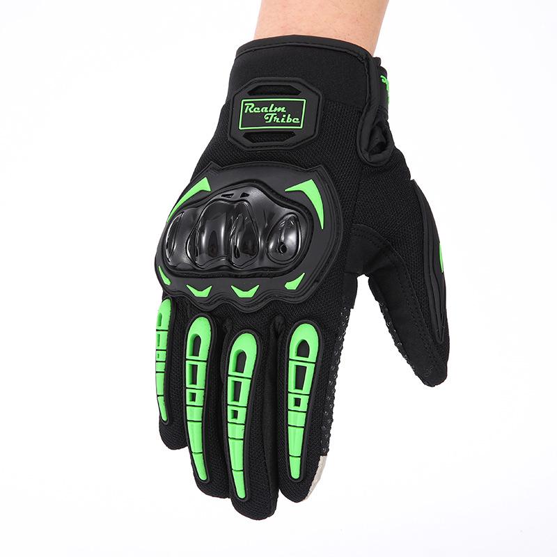 Rider Non-Slip Full-Finger Touchscreen Motorcycle Racing Gloves for Off-road and Electric Vehicle Use
