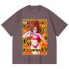 230 Gsm 100% Cotton Dragon Ball V25 Android 21 Waifu Print Unisex Heavy Cotton T Shirt