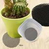 10PCS Gardening Flower Pot Hole Mesh Mat Pad Plant Potting Bonsai Bottom Grid Mat