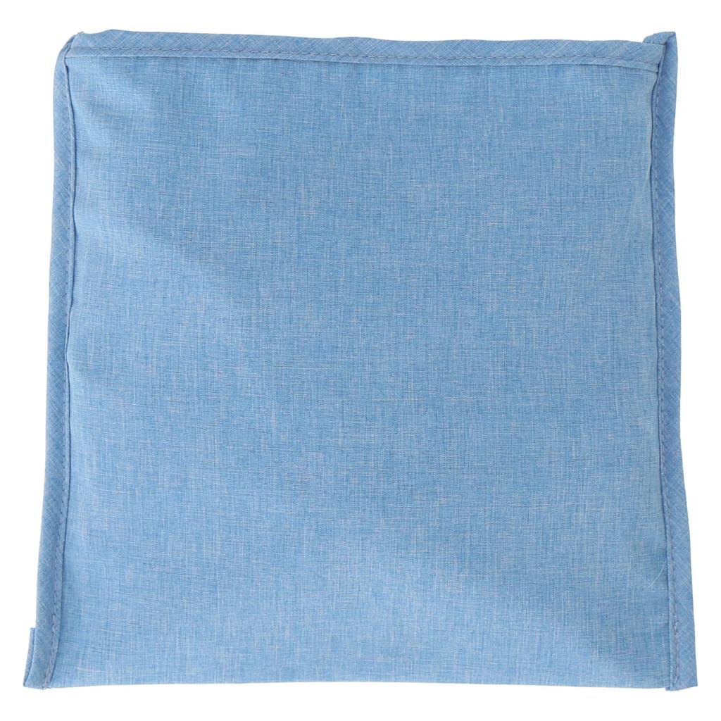 Chizu Tabi Unisex Folding Eco Bag 44704501 Map Design, Sky Blue, USA: Hawaii, Hilo, Approx. 35cm W x 53cm H x 12cm D, Handle Height 13cm