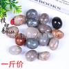 Natural Green Phantom Crystal Tumbled Stones: Colorful Garden Ornaments for All Seasons
