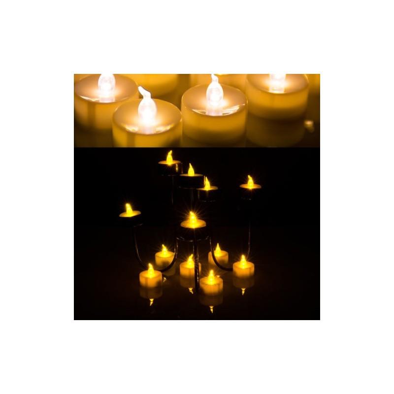 

Premium Quality Flameless Tea Candle Flickering Light For Wedding And Home Decor