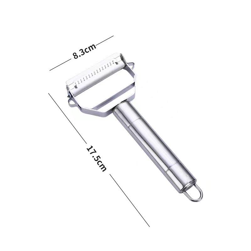 Stainless Steel Multifunctional Kitchen Grater and Peeler for Vegetables and Fruits