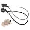 Car Hat Holder 2 Pack Suction Cup Cowboy Hat Rack Black Gray