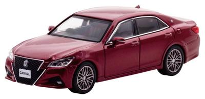 CARNEL Modell Toyota Crown Athlete S Japan Farbauswahl Paket 2015 Crimson Rich Red Kristallglanz Glasflocken Lackiertes Produkt CN640046 1/64