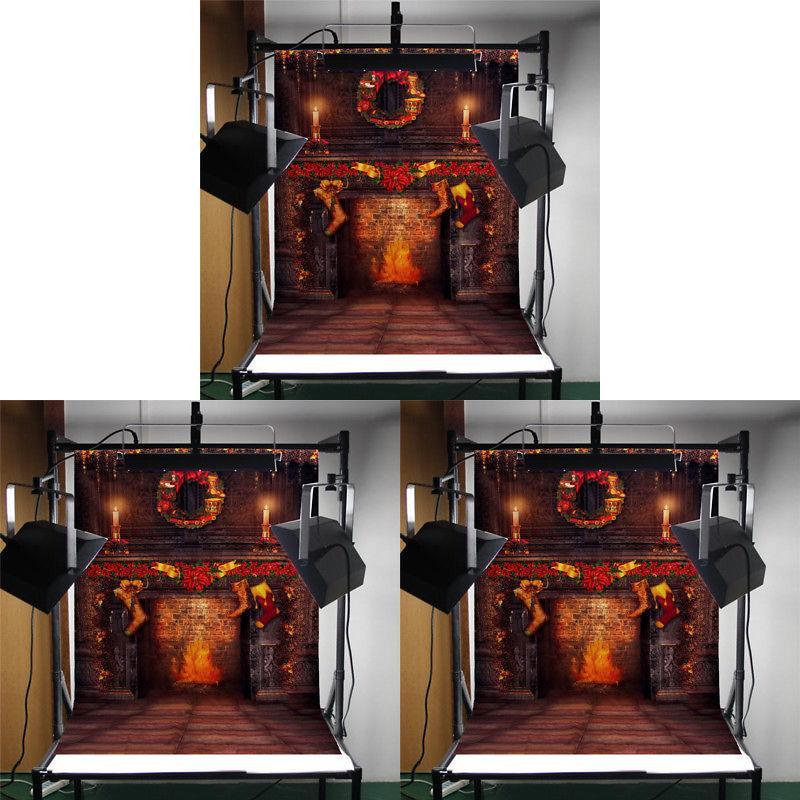 Christmas Theme Photography Backdrop For Kids Studio Portrait Creative Photo Prop