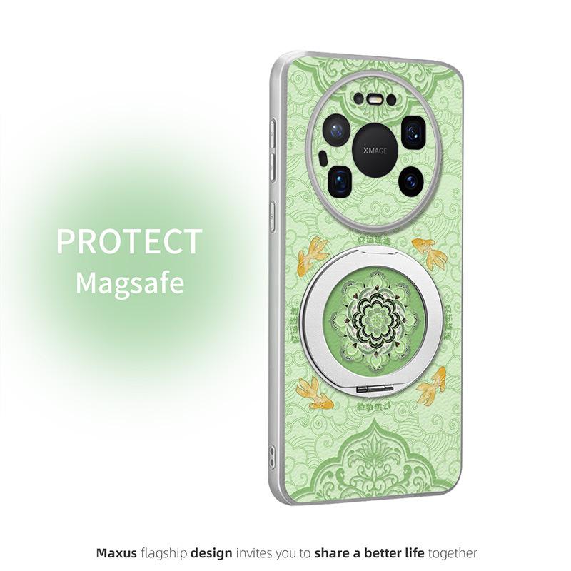 

Green Koi Huawei Mate80promax & 70pro Case - Fresh Spring Style Mate 60 Pro
