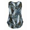 Summer Women's Sleeveless Colorful  Vest Comfortable Soft Leisure Loose Fashionable Versatile Vest