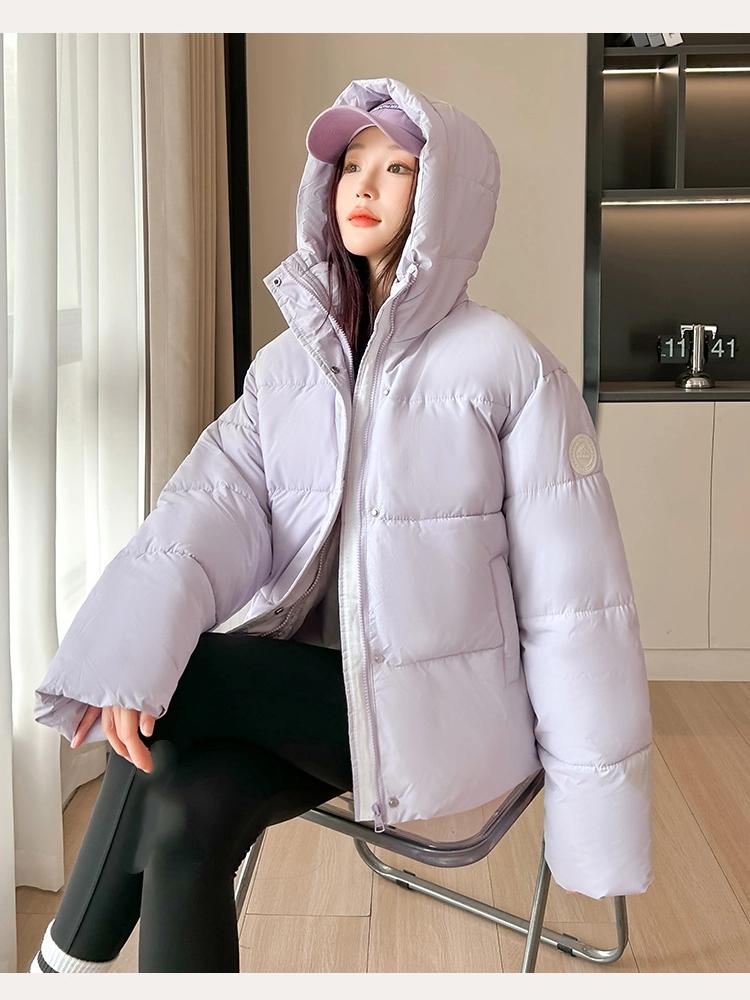 Women’s Short Hooded Windproof Thicken Warm Winter Jacket 4 Colors