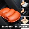 Thick PU Leather Car Armrest Pad Cover Auto Center Console Box Cushion Mat