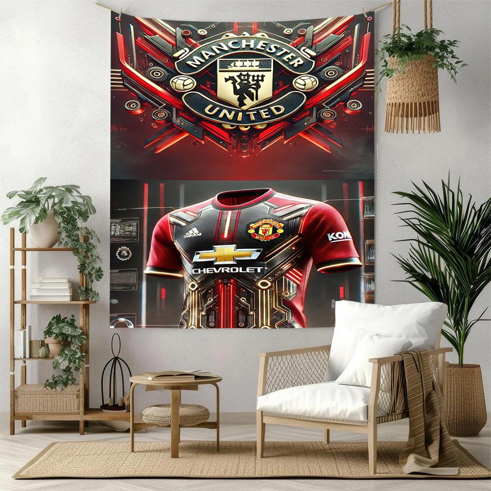 Manchester Wall Decor Tapestry Art For Pet Memorial Birthdaywedding Party Backdrop Family Gift
