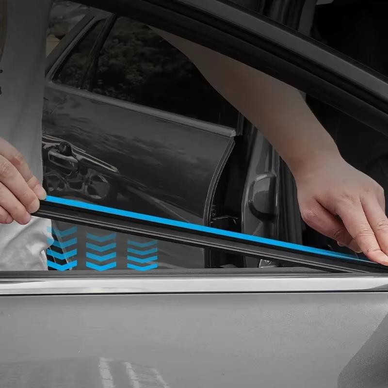 1/2/4 Stück Fensterreinigungswerkzeug für Auto Wassernebelentferner Wischerblatt Universelles Auto Seitenfenster Wischer Zubehör