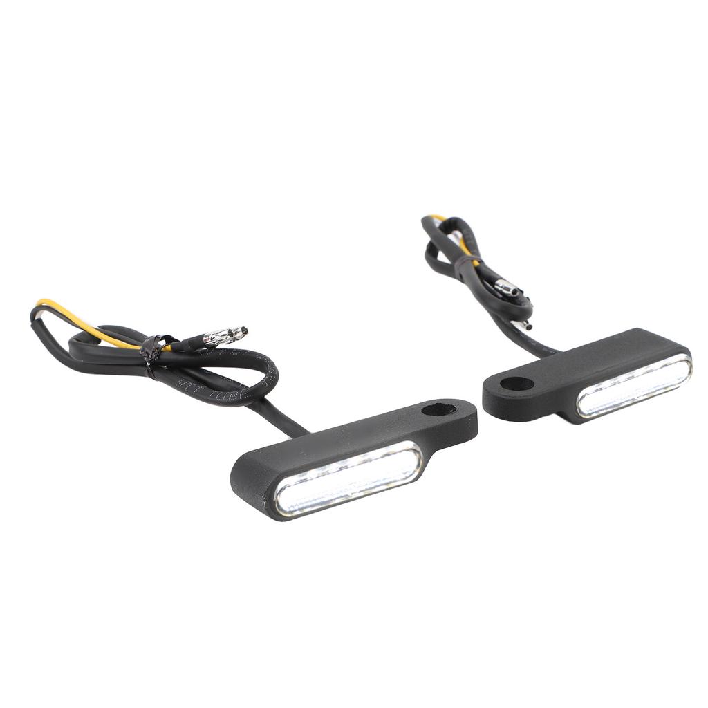 1 Pair Motorcycle LED Turn Signal Running Lights Retro Indicator Lamp for CB1000R Shadow XL700V Silv Wing 12V