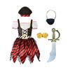 Halloween Pirate Costume Set for Party Performances