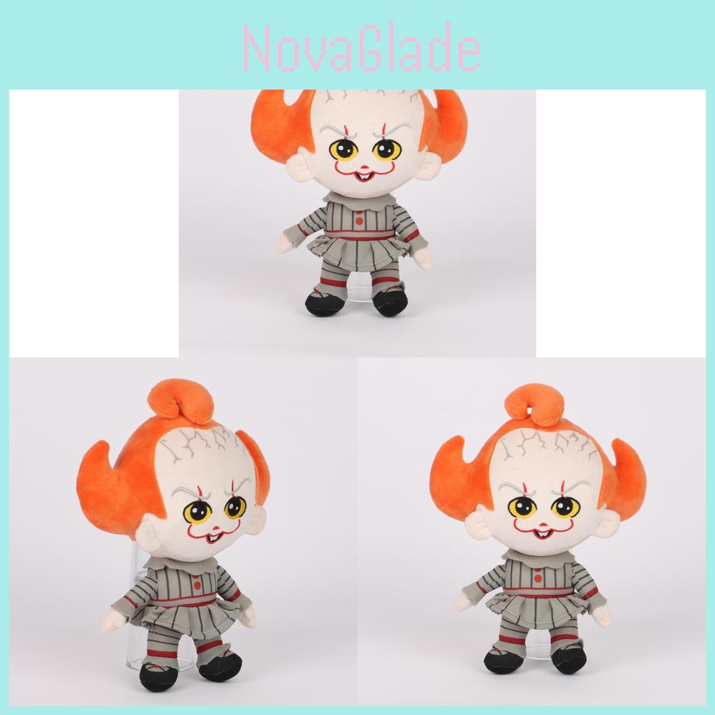 It Pennywise Plush Toy With Long Pile Fibers For Collectors And Fans