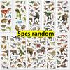 5/10pcs Dinosaur Bubble Stickers Reusable Scrapbook Stickers Phone Case Decor Journals Planners Card Making Creative Project JXB