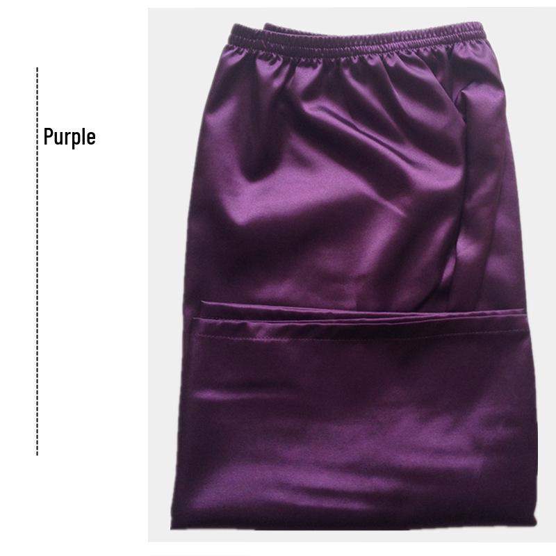 Faux Silk Shorts