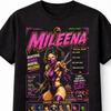 Mileena Mortal Kombat Retro Arcade Fighter TShirt Unisex TShirt