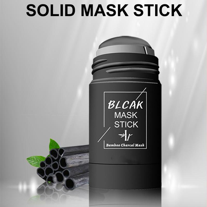 Čisticí pleťová maska Zelený čaj Čisticí tyčinka Maska Stahuje póry Hloubkový odstraňovač černých teček Čisticí hydratační maska na obličej 40g