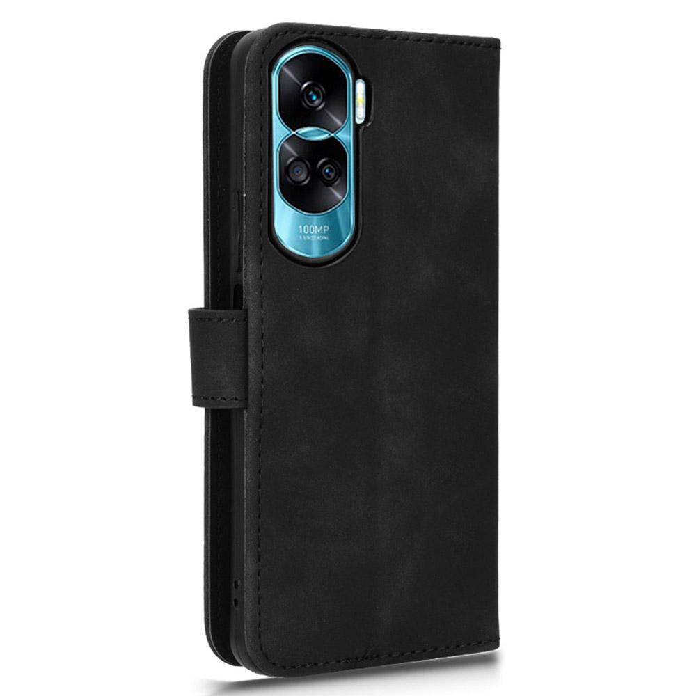 For Honor 90 Lite 5G/X50i 5G Case Skin Touch Feeling Leather Wallet Stand Phone Cover
