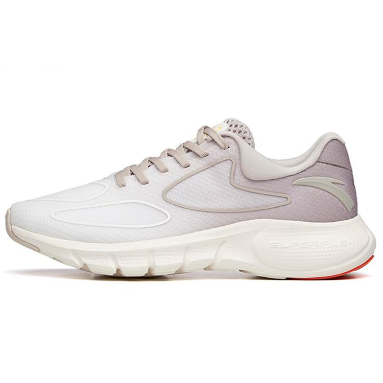 

New ANTA Life Collection Casual Shoes Men s Low top Ivory White/Light Purple 112135555-3 40.5