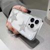 Transparent Shiny Star Pattern Phone Case For Xiaomi Mi 17 Pro 15 14 13 12 11 Lite 5G Mi 15 T Pro 14T 13T 12T Clear Bumper Cover