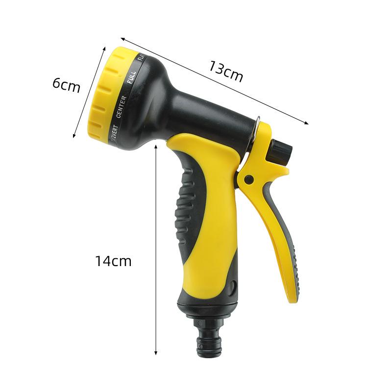 High-Pressure Explosion-Proof Retractable Garden Hose with Watering Nozzle