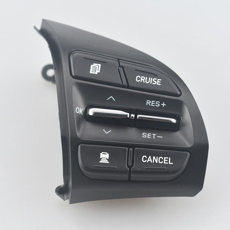 Steering Wheel Button Cruise Control Switch With Backlight For Hyundai Elantra1.4T 2016-2018