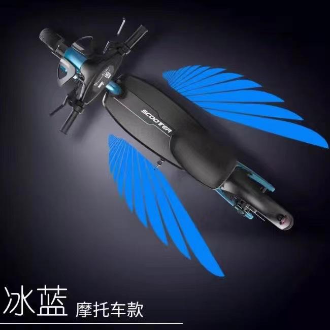 

2 шт. мотоциклетный светодиодный проектор для днища, лазерный прожектор с крыльями ангела-призрака синий