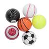 6pcs Golf Sports Training Balls Colorful Golf Practice Ball Gifts Set Various Balls Elements Novelty Golf Ball for Golf