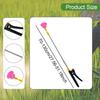 Retractable Spraying Rod Stainless Steel Adjustable Garden Sprayer Wand Watering Tool for Outdoor Plants Cleaning