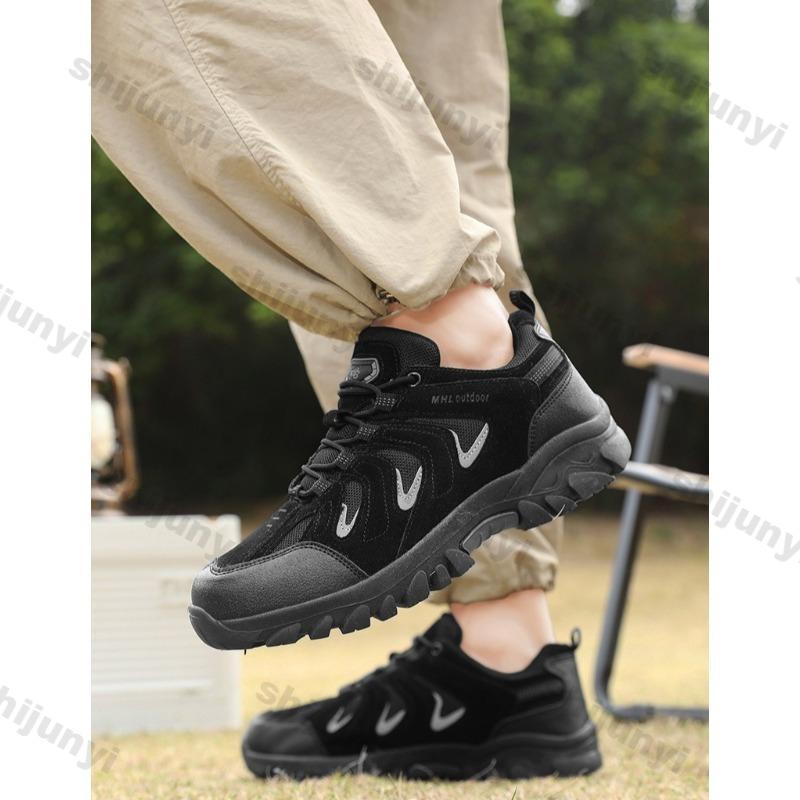 Fashion Outdoor Travel Hiking Shoes 2025 New  Fashion Comfortable Non Slip  Men's Casual Sport Shoes Mesh Breathable Walking Shoes