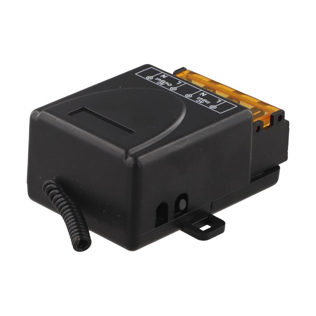 For Doors General Remote Control AC 220V Switch 433mhz Remote Switch For Pump Effortless Setup Enhanced Security System