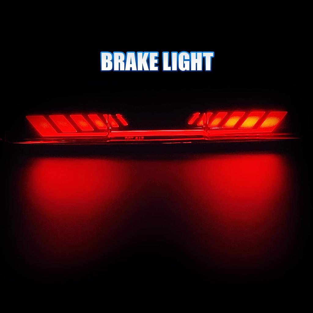 Third 3rd Brake Light for 2007-2013 Chevy Silverado/GMC Sierra 1500 2500 3500, TIME TUNNEL Sequential LED High Mount Stop Light for 2014