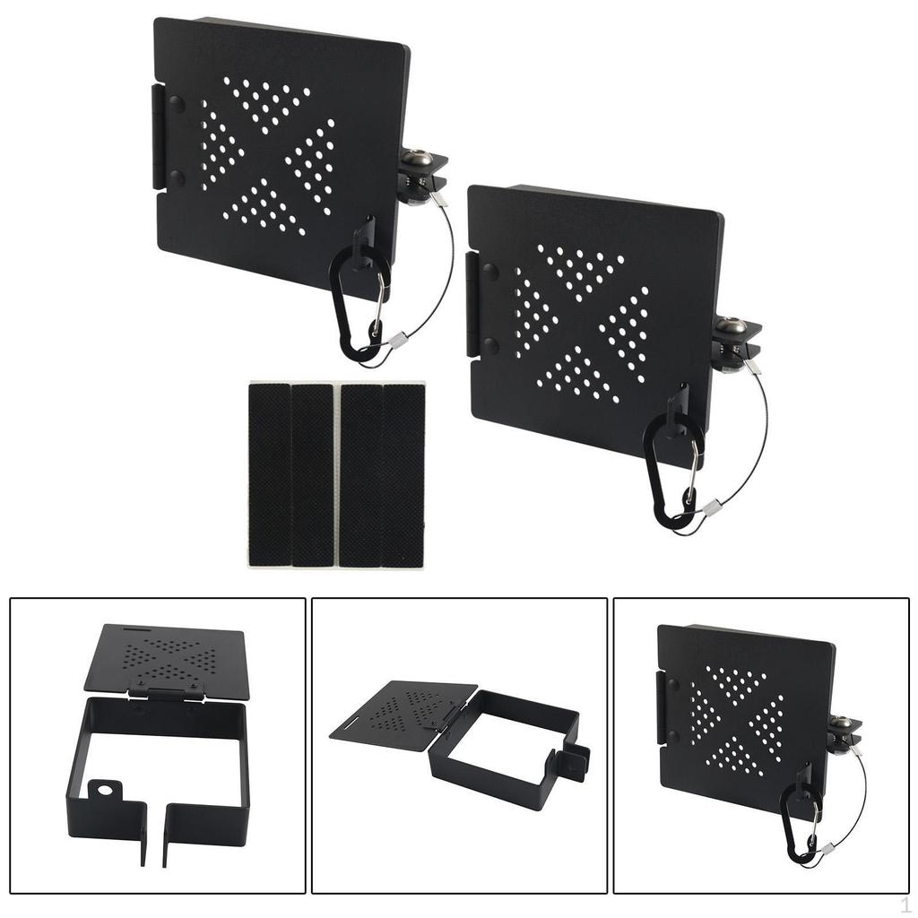 2 Pieces Cover 4" Outside Heavy Duty Easy Installation to Install Square RV End