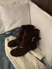 French Roman casual toe sandals women's 2025 summer new soft leather fashion belt buckle flat bottom hollow cool boots