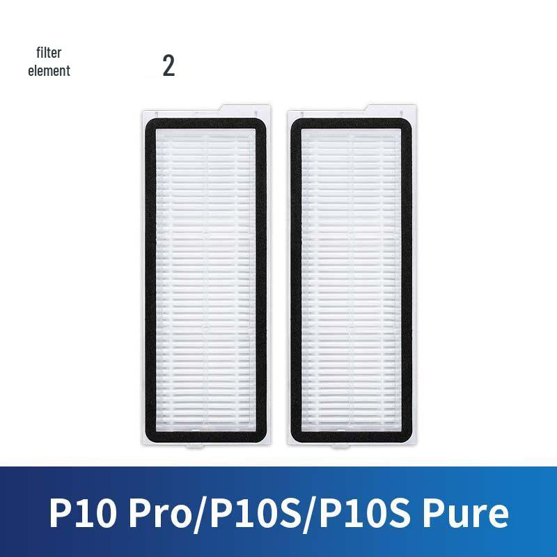 Compatible Sweeping Robot Accessories for Stone P10s: Dust Bag, Filter, Mop Cloth, Roller Brush